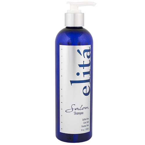 Salon Shampoo 12 oz elita hair beverly hills